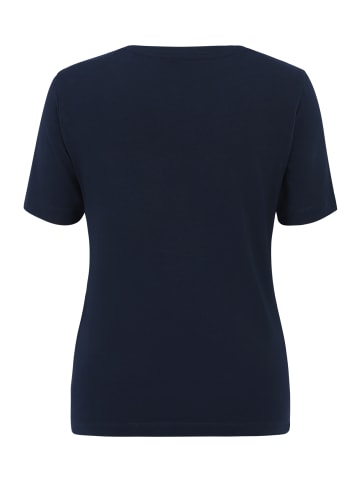 BETTY & CO Basic Shirt mit Rundhalsausschnitt in Dunkelblau