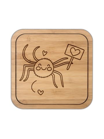 Mr. & Mrs. Panda Tischuntersetzer Spinne Agathe Motivation ohne ... in Transparent