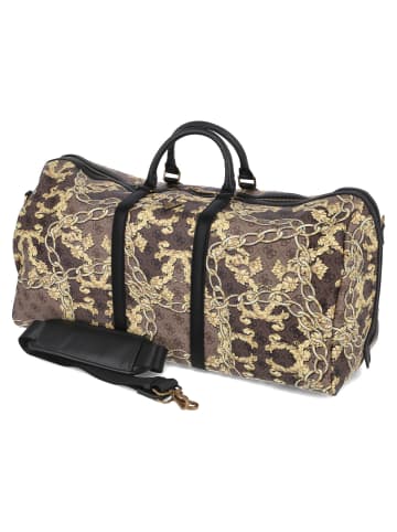 Guess Reisetasche VEZZOLA BAROQUE in Beige