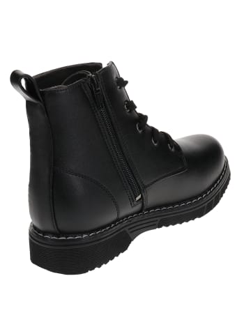 DOCKERS Schnürstiefel in Schwarz