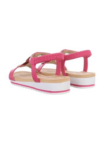 Ital-Design Sandale & Sandalette in Pink