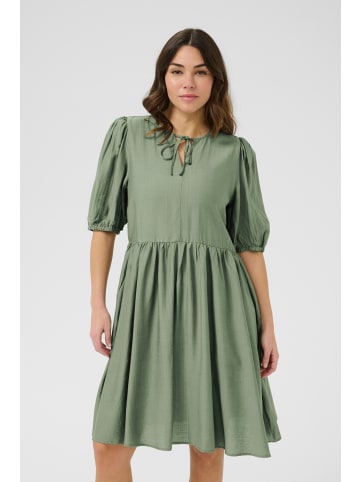 Kaffe Kleid KAmariana Regular fit in Oil Green