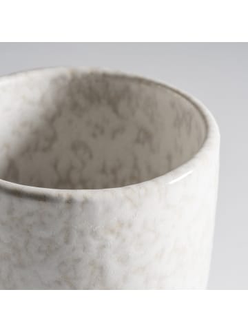 gipfelstück Kaffeebecher-Set, Steinzeug Alpenwiese in Creme