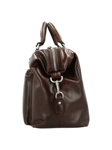 PICARD Buddy Weekender 26 - Reisetasche 44 cm Büffelleder (schwarz) in cafe