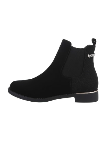 Ital-Design Stiefelette in Schwarz