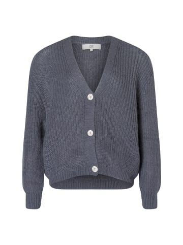 IPURI Strickjacke in anthrazit - 0007