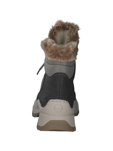 rieker Winterstiefeletten in Grey/Anthrazit/Fog/Steppe