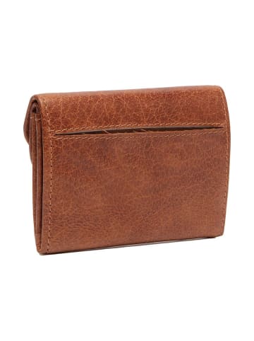 The Chesterfield Brand Newton Geldbörse RFID Schutz Leder 10 cm cognac