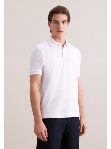 Seidensticker Polo Regular in Weiß
