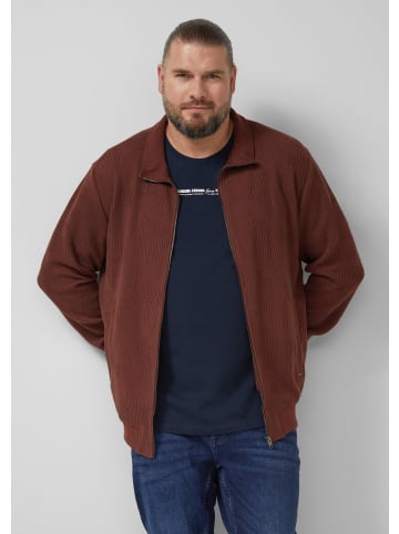 s.Oliver Sweatshirt Jacke in 3907_bordeaux