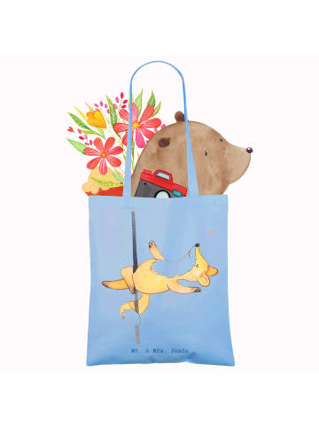 Mr. & Mrs. Panda Schultasche Fuchs PoledanZeichen ohne Spruch in Sky Blue