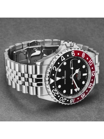 Revue Thommen Analoguhr für Herren in silber