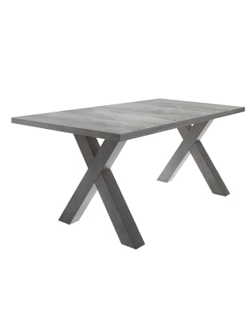 58 aufm Kessel ESSTISCH ausziehbar Eike 3 140 x 90 x 75 Esszimmertisch Graphit/Beton