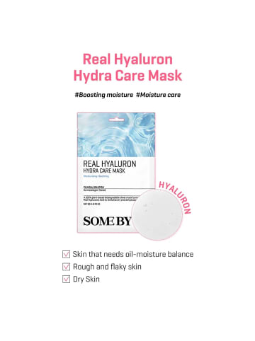Some By Mi Tuchmaske Real Hyaluron Hydra Care Mask, 20 g