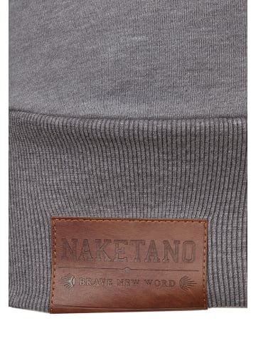 naketano Hoodie "Allroundtalent" in Grau