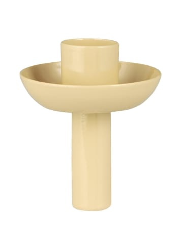 IB Laursen Kerzenhalter für Stabkerze Flaschenstecker in creme