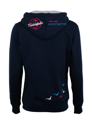 SCHIETWETTER Hoodie Finja Flüstertüte in navy
