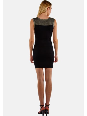 TOOCHE Kleid "X-Gold" in schwarz
