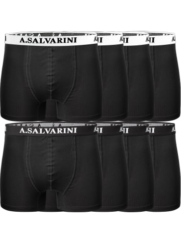 Alessandro Salvarini Boxershorts Salvarini-Boxer-Multi in Schwarz-weiß