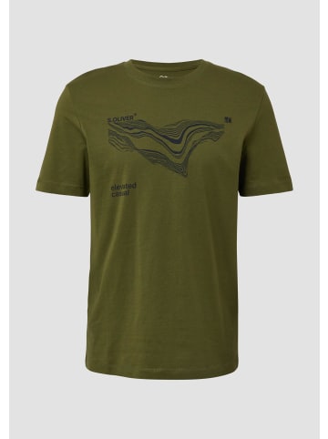 s.Oliver T-Shirt in 79D1_olivgrün