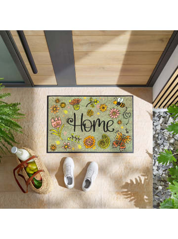 wash+dry Fußmatte in grün