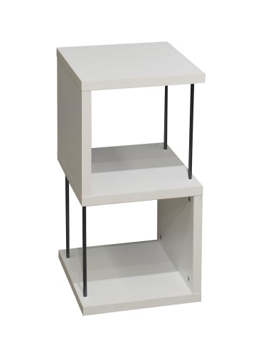 58 aufm Kessel REGAL Elga 33x33x65 Bücherregal Standregal weiß matt lack
