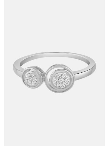 Diamant Exquis Ring aus 375 Weißgold mit Diamant