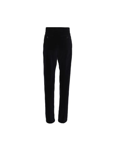 Schwarz Baumwolle Casual Hose