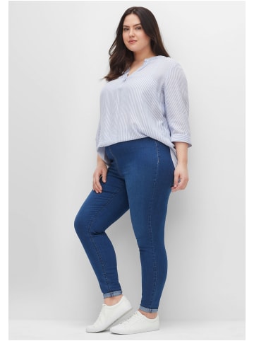 sheego Jeggings in blue Denim