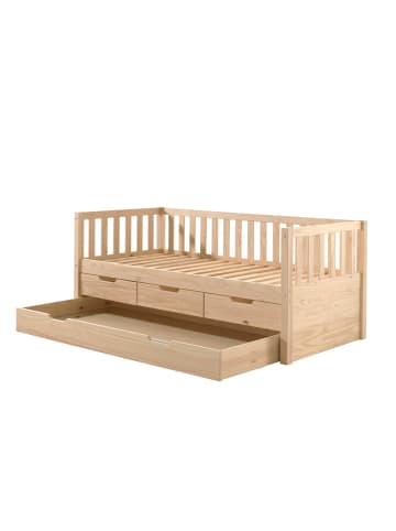 others AUSZIEHBETT Karena 211x86x98 aus Massivholz in natur