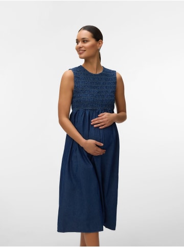 mama licious Kleid in Dark Blue Denim