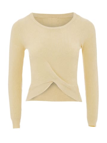 NALLY Strickpullover in Hellbeige