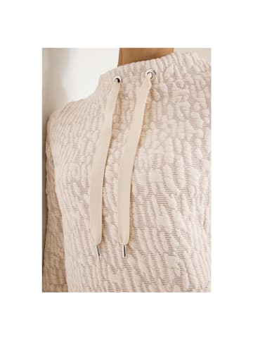 Cecil Langarmshirt in pearl beige