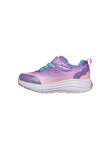 Skechers Kinder-Sneaker mit Schnürung S.Lights My Dreams Lil Mermaid LVMT Levender Multi
