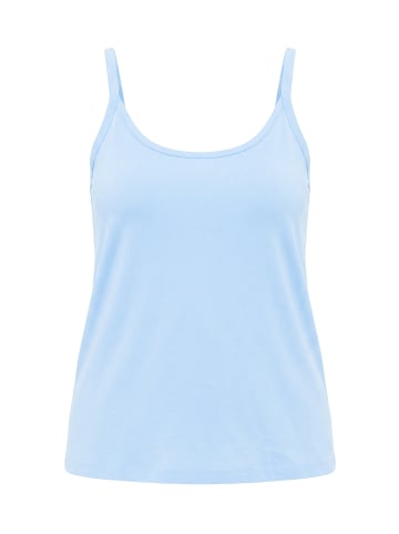 MIAMODA Strick-Top in quellenblau