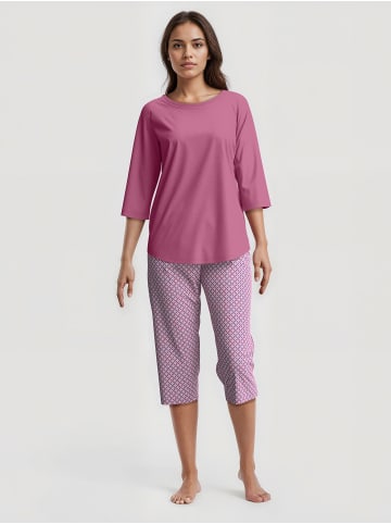 Calida Pyjama in red violet