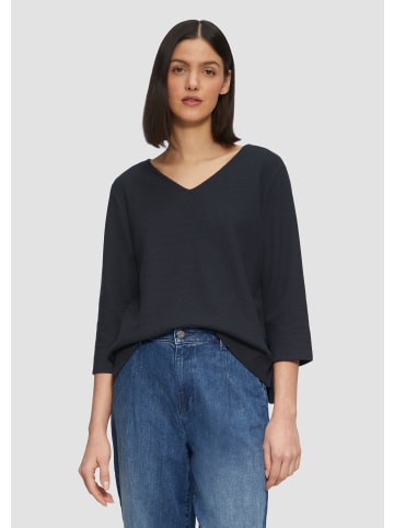 s.Oliver Sweatshirt 3/4 Arm in Blau