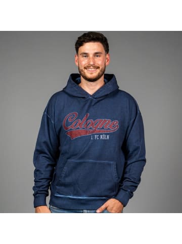 Fußballverein 1. FC Köln Hoodie "Hoodie Ölstraße" in Blau