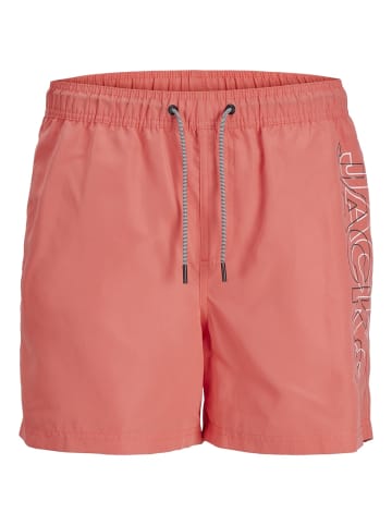 Jack & Jones Bade-Shorts 'Fiji' in rosa