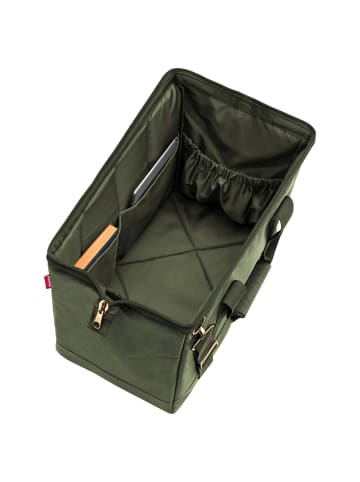 Reisenthel travelling allrounder L - Reisetasche 48 cm (smiley grey) in forest gold
