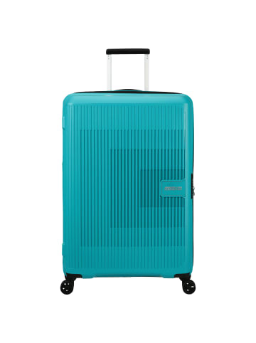 American Tourister Aerostep - 4-Rollen-Trolley M 67 cm erw. in turquoise tonic