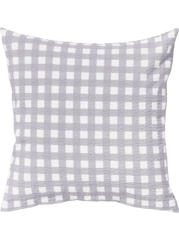 Erwin Müller Seersucker Kuschelkissenbezug Kronach in grau