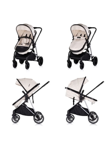 Chipolino Kinderwagen Aura 3 in 1 in natur