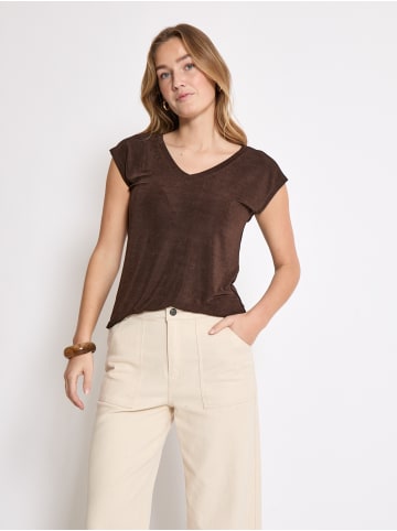 DESIRES T-Shirt in Java Brown
