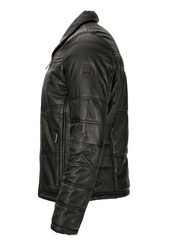 Bugatti Lederjacke Lammnappa in Schwarz