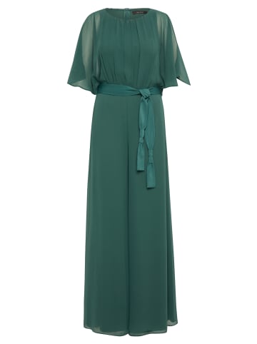 Vera Mont Jumpsuit mit Bindegürtel in Dark Emerald
