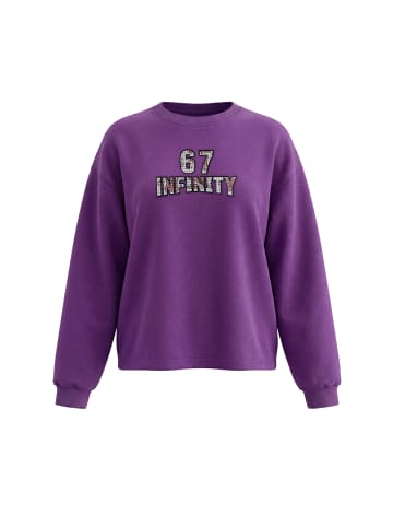 IZIA Women Sweatshirt in Lavender