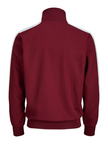 Jack & Jones Sweatshirt mit Reißverschluss in Cabernet