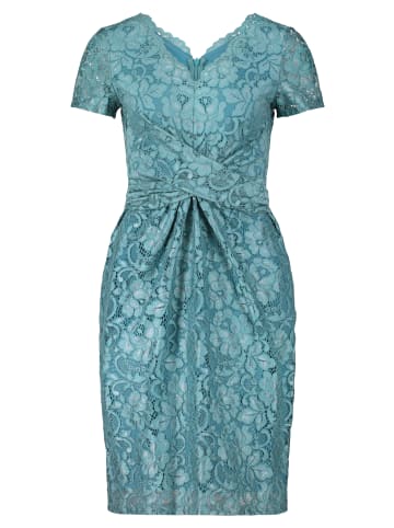 Vera Mont Spitzenkleid figurbetont in Smoky Turquoise