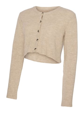 mama licious Strickjacke in Natural Melange